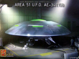Area 51 U.F.O. AE-341.15B 1/72 Scale Model Kit