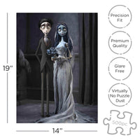 Tim Burton's  Corpse Bride Coffin Box 500 Piece Jigsaw Puzzle