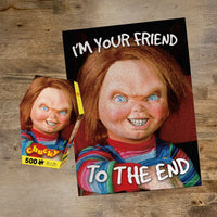 Childs Play Chucky Coffin Box 500 Piece Jigsaw Puzzle