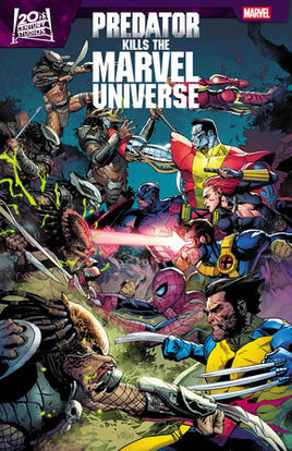 Predator Kills the Marvel Universe # 2 Main Cover Leinil Yu
