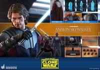 Star Wars The Clone Wars Anakin Skywalker 1:6 Scale Hot Toys Figure