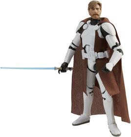 Star Wars: The Clone Wars Black Series Clone Commander Obi-Wan Kenobi 6" Scale Figure