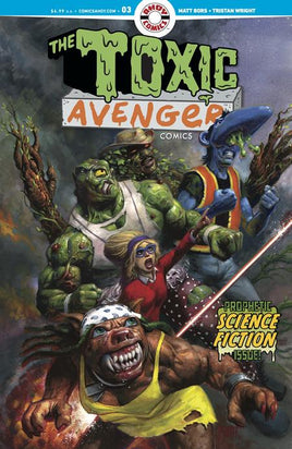 The Toxic Avenger Comics #3 Cover A Fred Harper Variant