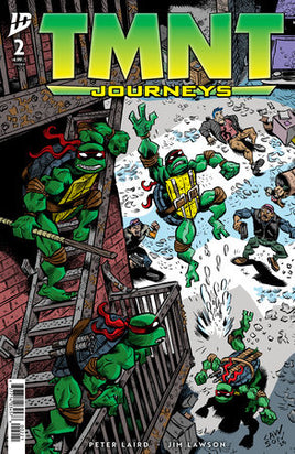 Teenage Mutant Ninja Turtles (TMNT) Journeys #2 Cover B Jim Lawson Variant