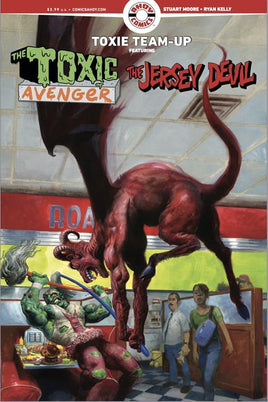 Toxie Team-Up #2 (of 5) Cover C Fred Harper. Exclusive Trading Card by Rob Steen