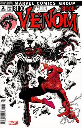Venom: Black, White & Blood #2 Cover B Erik Larsen Variant